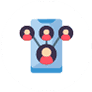 Illustration of an interlink depicting P2P lending | Learnbonds